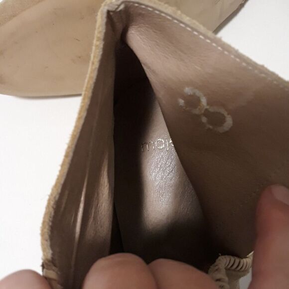 Maje ankle ran suede Boots sz 39 - Picture 6 of 7